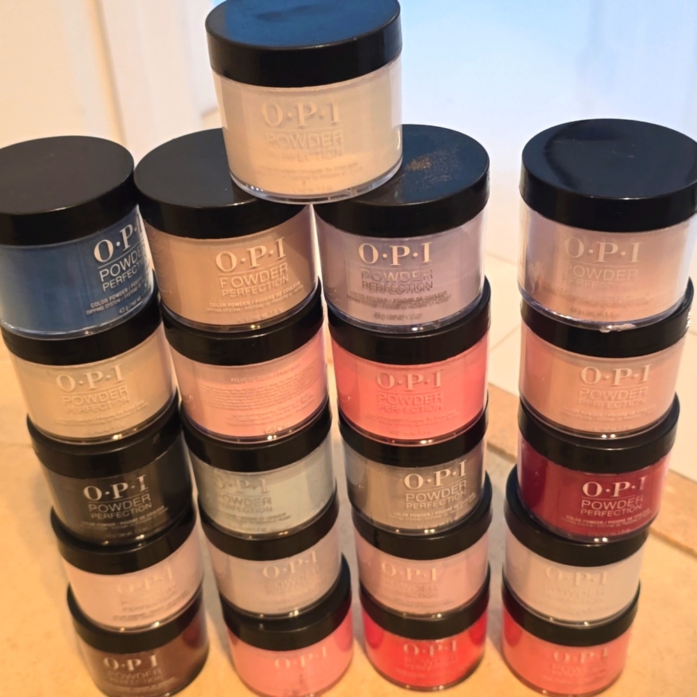 21 + OPI Dip Powders plus more